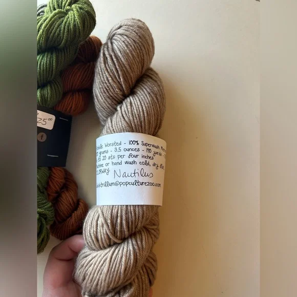 YARN DESTASH / Autumn Colors Bundle - Picture 5 of 5